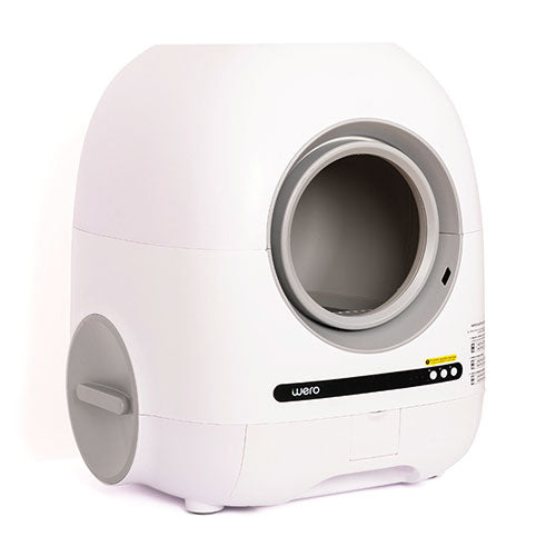 Wero Akıllı Kameralı Kapalı Otomatik Kedi Tuvaleti 62,8x57,5x69,5 Cm 68 Lt