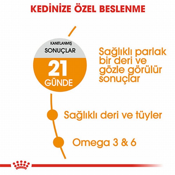 Royal Canin Hair Skin Adult Hassas Tüy Sağlığı Yetişkin Kedi Maması 2 Kg