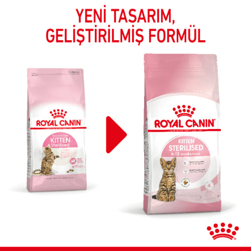Royal Canin Kitten Sterilised Kısırlaştırılmış Yavru Kedi Maması 2 Kg