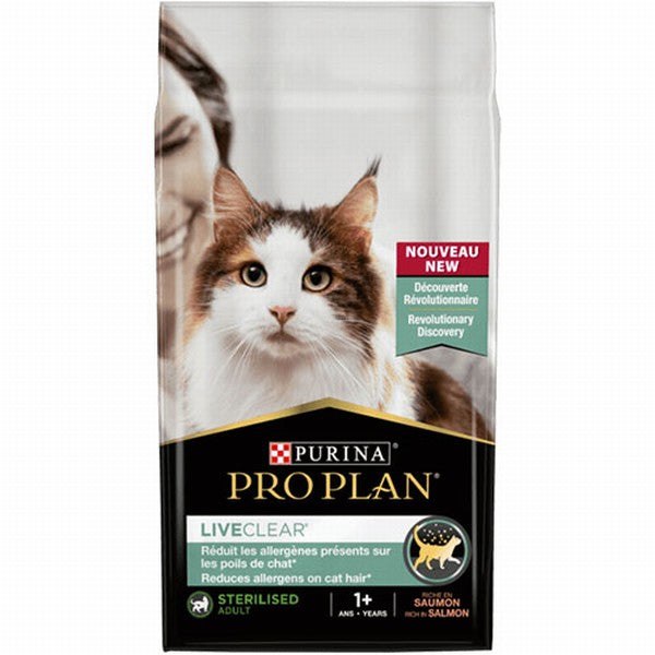 Pro Plan Liveclear Somonlu Alerjen Azaltan Kısırlaştırılmış Kedi Maması 1,4 Kg