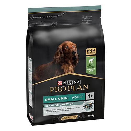 Pro Plan Small & Mini Adult Sensitive Digestion Kuzulu Küçük Irk Yetişkin Köpek Maması 3 Kg