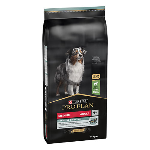 Pro Plan Medium Adult Sensitive Digestion Kuzulu Orta Irk Yetişkin Köpek Maması 14 Kg