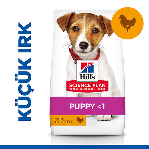 Hill’s SCIENCE PLAN Puppy Small & Mini Chicken Küçük Irk Tavuklu Yavru Köpek Maması 1,5 Kg 620-607652