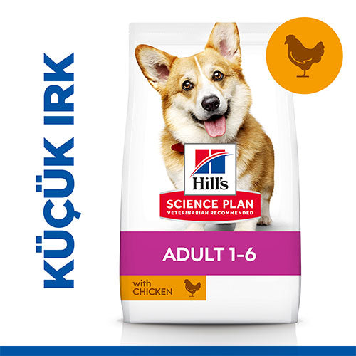 Hill’s SCIENCE PLAN Adult Small & Mini Chicken Küçük Irk Tavuklu Yetişkin Köpek Maması 6 Kg