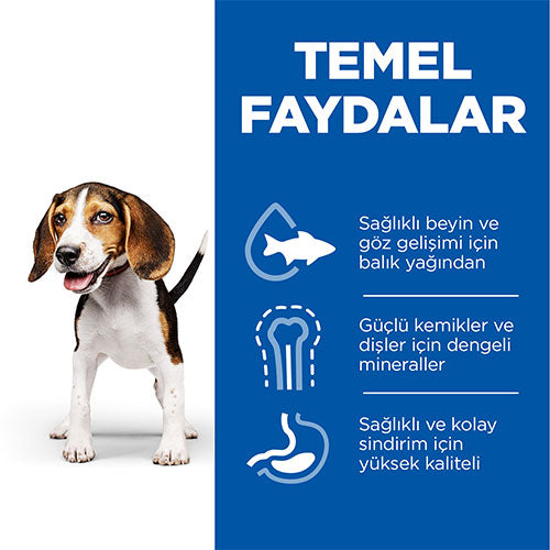 Hill’s SCIENCE PLAN Puppy Medium Lamb & Rich Orta Irk Kuzulu Yavru Köpek Maması 14 Kg