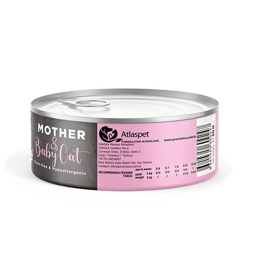 Pro Choice Mousse Anne ve Bebek Kediler İçin Tavuklu Yavru Kedi Konservesi 80 Gr