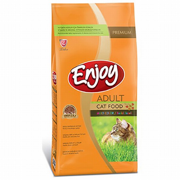 Enjoy Multi Color Yetişkin Kedi Maması 15 Kg