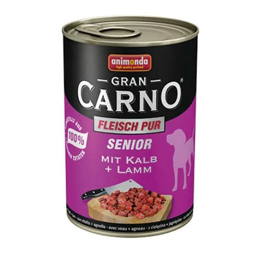 Animonda GranCarno Senior Sığır Etli Kuzulu Yaşlı Köpek Konservesi 6 Adet 400 Gr