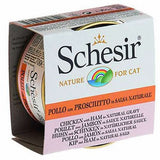 Schesir Tavuklu ve Karidesli Soslu Yetişkin Kedi Konservesi 6 Adet 70 Gr
