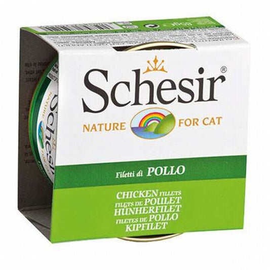 Schesir Tavuklu Jelly Yetişkin Kedi Konservesi 6 Adet 85 Gr