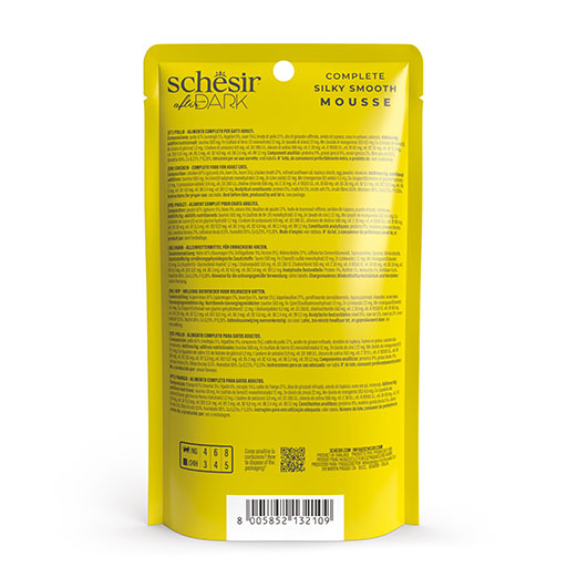 Schesir After Dark Pouch Tavuklu Tahılsız Yetişkin Kedi Konservesi 12 Adet 80 Gr