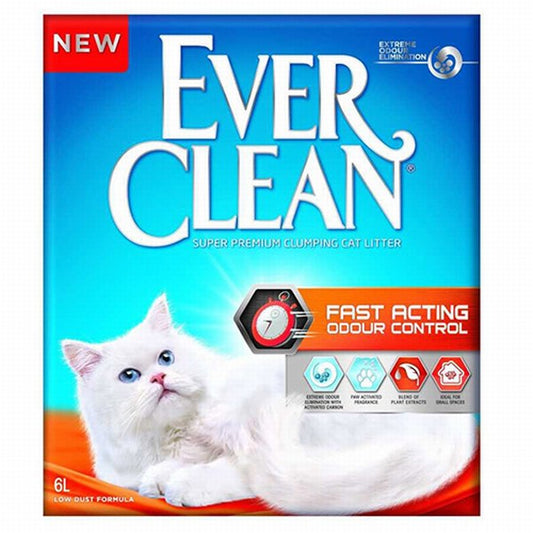 Ever Clean Fast Acting Kokulu Topaklanan Kedi Kumu 6 Lt