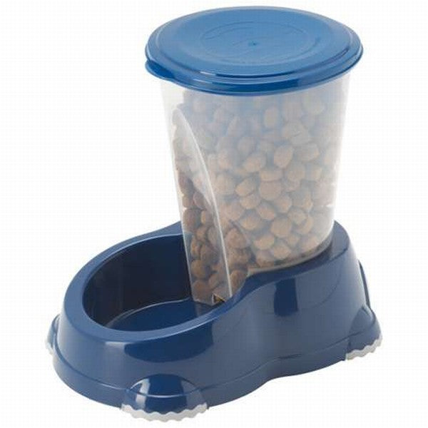 Moderna Smart Hazneli Kedi ve Köpek Mama Kabı Lacivert 3 Lt