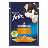 Felix Pouch Tavuklu Yetişkin Kedi Konservesi 26 Adet 85 Gr