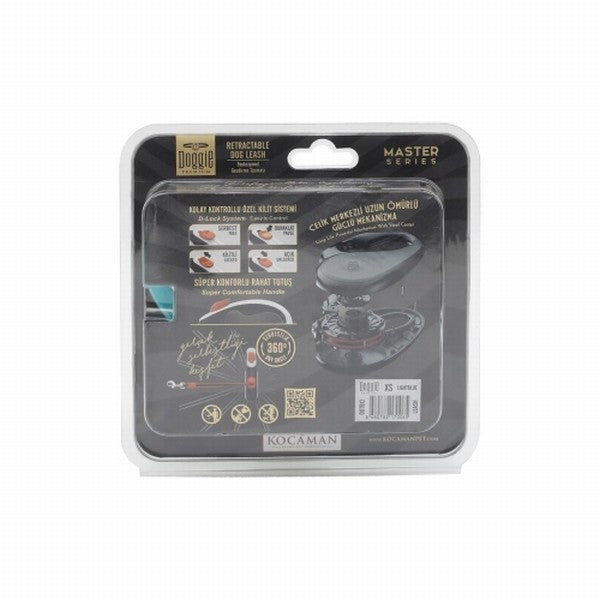 Doggie Otomatik Köpek Tasması Master Seri XS Turkuaz