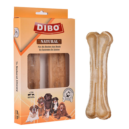 Dibo Natürel Press Kemik Köpek Ödülü 2'li 50-55 Gr 12 Cm