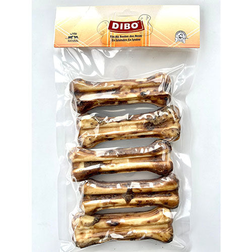 Dibo Ciğerli Natürel Press Kemik Köpek Ödülü 5'li 75-80 Gr 13 Cm