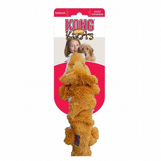Kong Knots Tilki Peluş Köpek Oyuncağı M-L 39 Cm