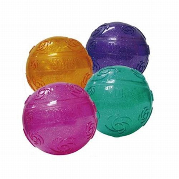Kong Squeezz Hışırtı Sesli Top Köpek Oyuncağı Large 7 Cm