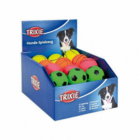 Trixie Yüzen Natürel Kauçuk Fosforlu Top Köpek Oyuncağı 6 Cm