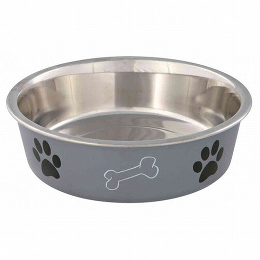 Trixie Paslanmaz Çelik Köpek Mama Su Kabı 0,75 Lt 17 Cm