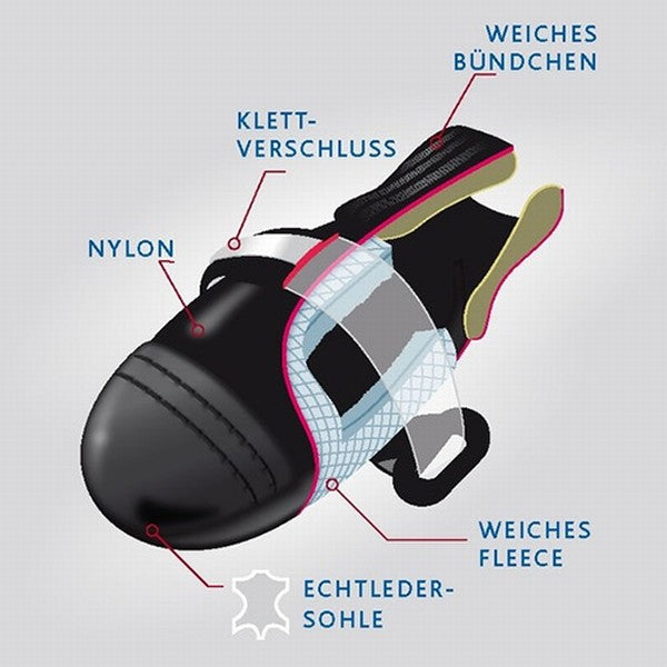 Trixie Yumuşak Köpek Patiği 2 Adet Siyah XXL