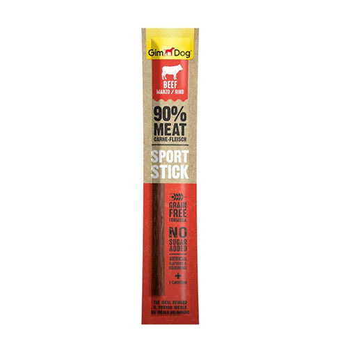 GimDog Sport Sticks Sığır Etli Tahılsız Köpek Ödül Çubuğu 12 Gr