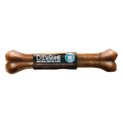 GimDog Mordimi Natürel Press Kemik Köpek Ödülü Tekli 20 Cm