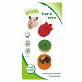 Pawise Ahşap ve Lif Yenilebilir Kemirgen Oyuncağı No 1