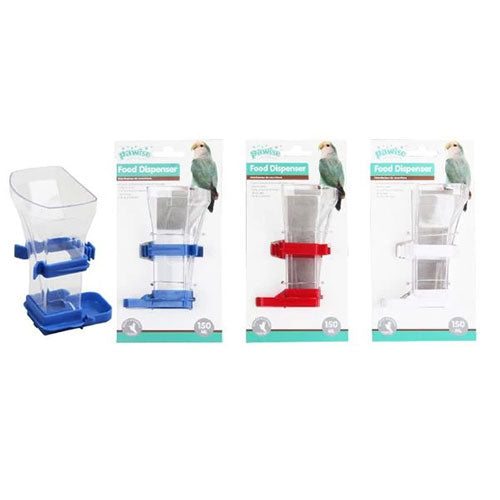 Pawise Plastik Kuş Suluğu ve Yemliği 200 Ml 16 Cm