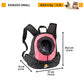 Ferplast Kangoo Küçük Irk Köpek Sırt Çantası 41x20x43 Cm Pembe