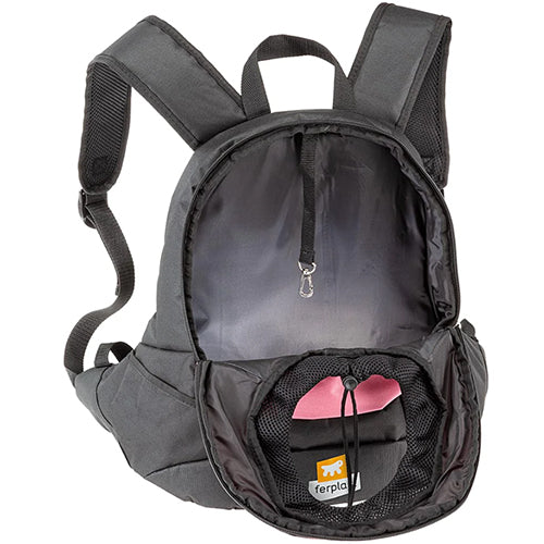 Ferplast Kangoo Küçük Irk Köpek Sırt Çantası 41x20x43 Cm Pembe
