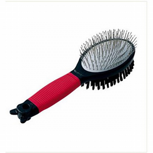 Ferplast Gro 5928 Çift Taraflı Kedi Köpek Tarama Fırçası 10,5x6,5x22 Cm