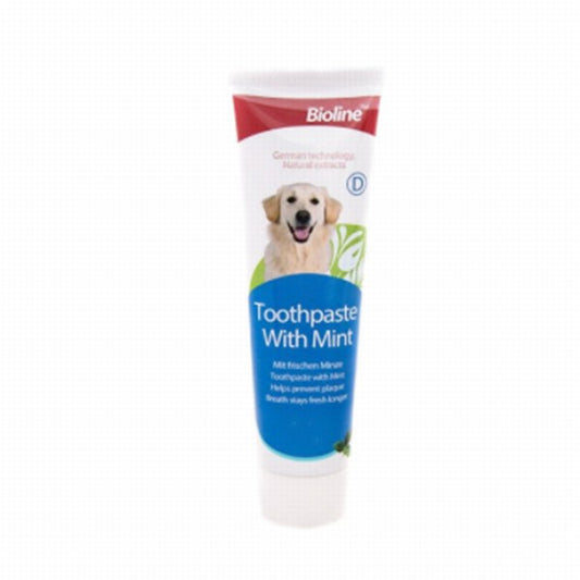 Bioline Nane Aromalı Köpek Diş Macunu 100 Gr