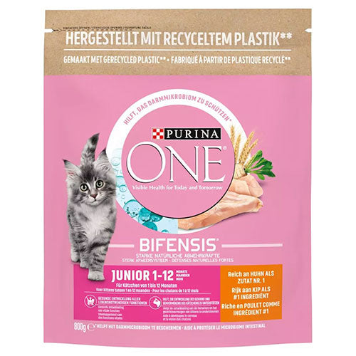 Purina One Junior Tavuklu Yavru Kedi Maması 800 Gr