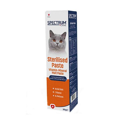 Spectrum Sterilised Paste Vitamin ve Mineralli Malt Kısırlaştırılmış Kedi Macunu 30 Gr