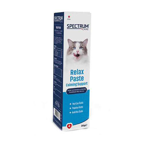 Spectrum Relax Paste Rahatlık ve Sakinliği Destekleyen Malt Kedi Macunu 30 Gr