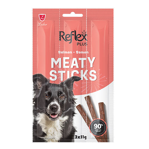 Reflex Plus Meaty Sticks Kuzulu Tahılsız Köpek Ödül Çubuğu 3x11 Gr