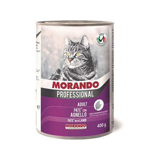 Morando Professional Pate Kuzu Etli Yetişkin Kedi Konservesi 400 Gr