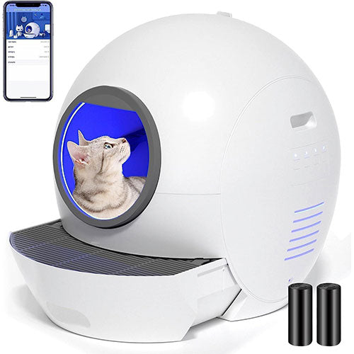 Els Pet Otomatik Smart Pro Akıllı Kedi Tuvaleti 60x60x58 Cm 60 Lt