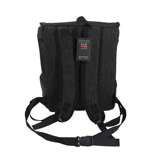 Lepus Backpack Şeffaf Kapaklı Kedi ve Köpek Taşıma Çantası Siyah 30x25x40 Cm