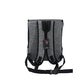 Lepus Backpack Şeffaf Kapaklı Kedi ve Köpek Taşıma Çantası Gri 30x25x40 Cm