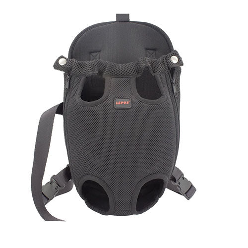 Lepus Ana Kucağı Space Köpek Taşıma Çantası Black Medium